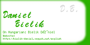 daniel bielik business card